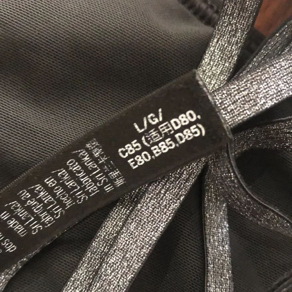 Victoria sport black Lycra bra L - Picture 5 of 5